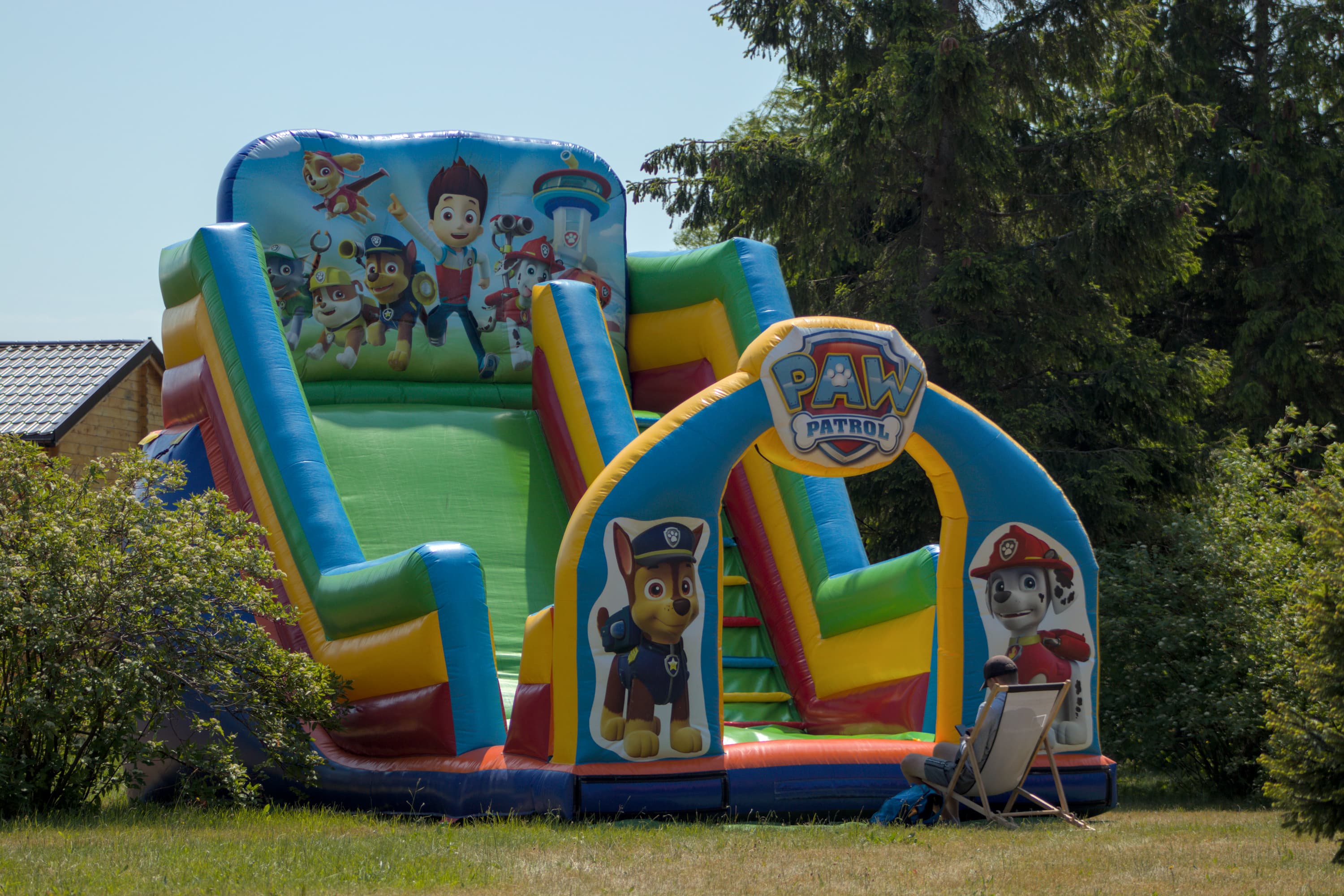 Inflatable PAW Patrol slide