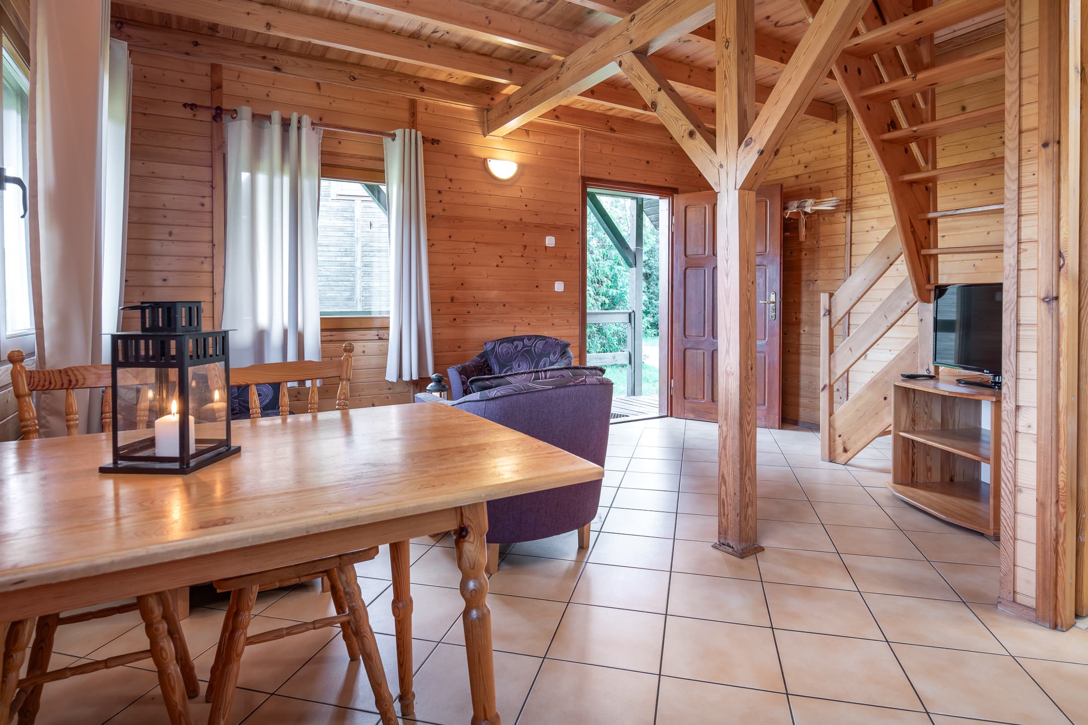 Living room in small cottage