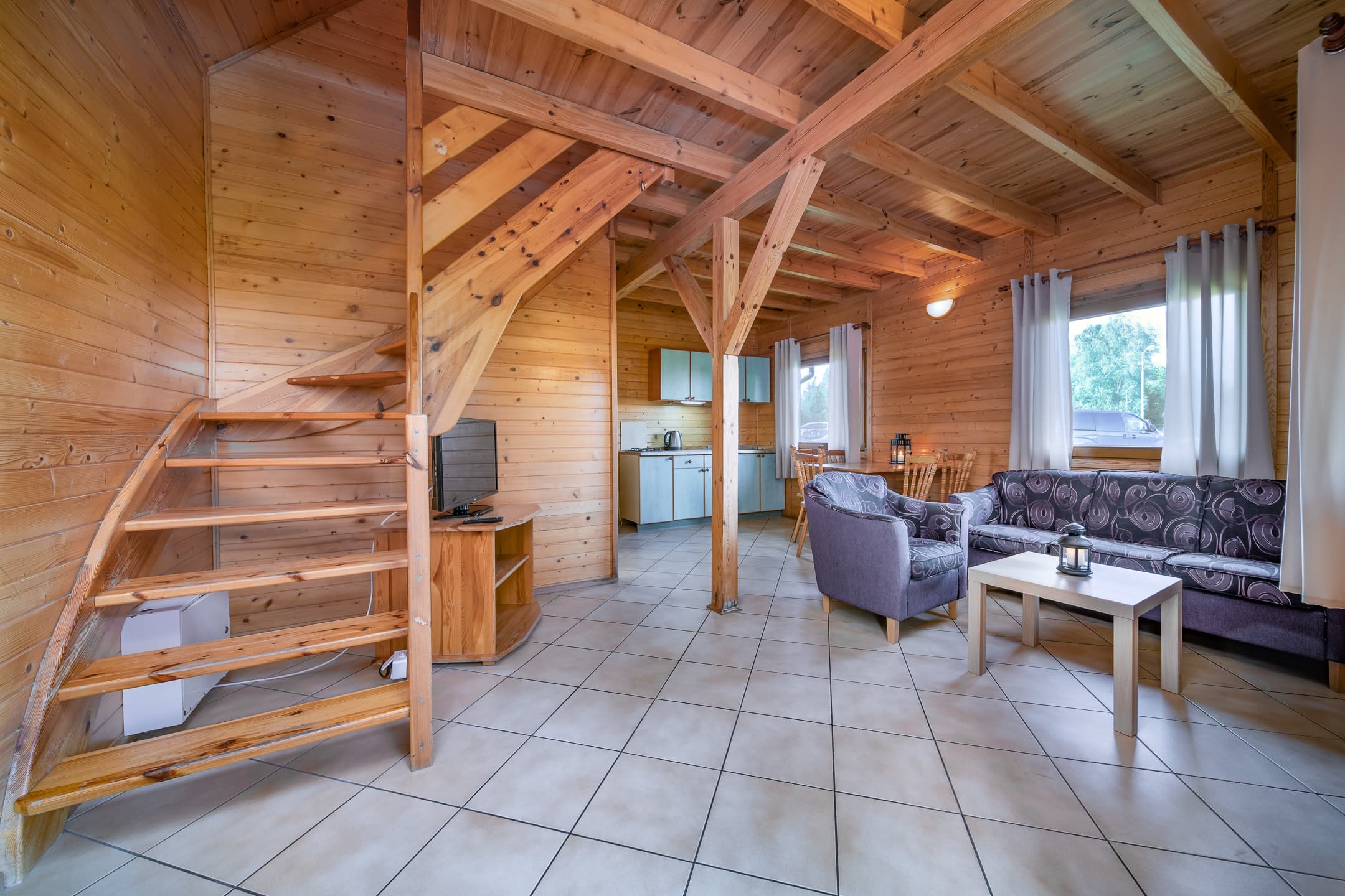 Living room in small cottage