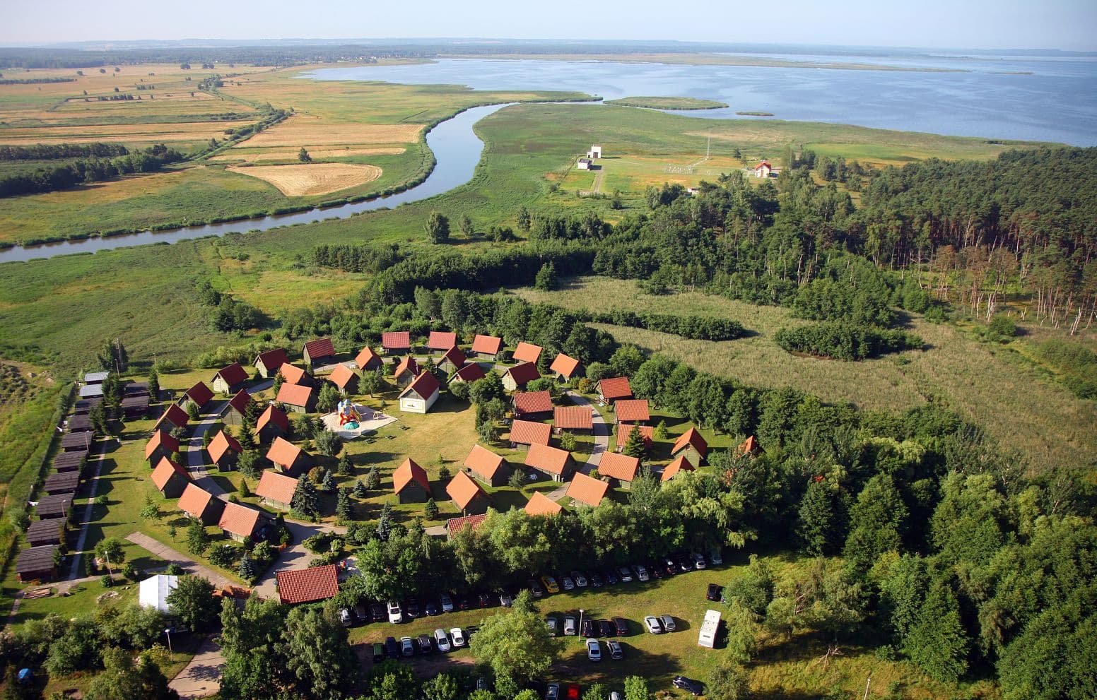 Gród Księcia z ptačí perspektivy