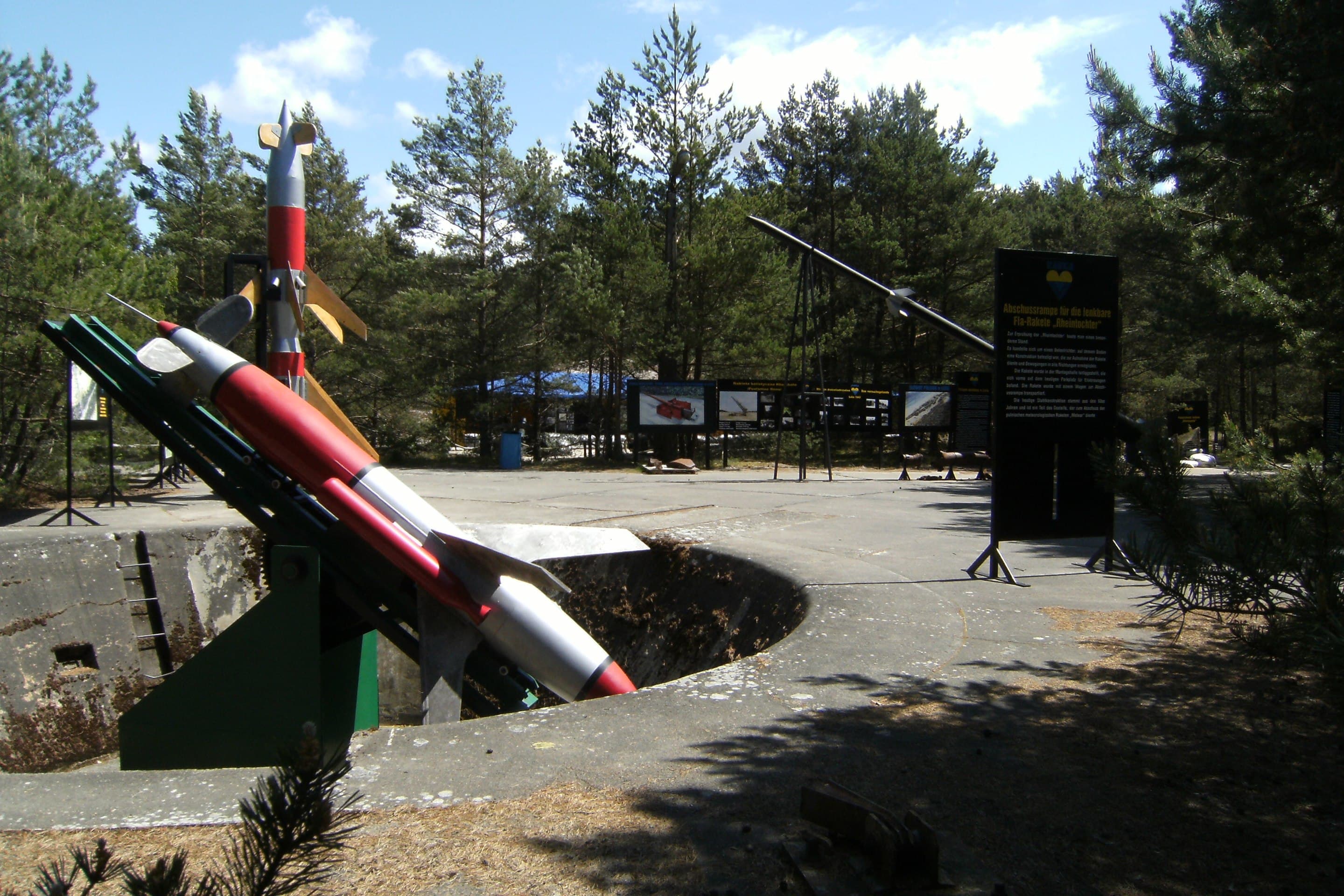 Rocket launch site - museum